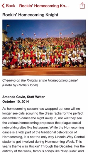 Lincoln-Way Central Knight Times(圖2)-速報App