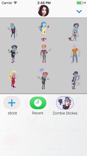 Zombie Animated Stickers(圖4)-速報App