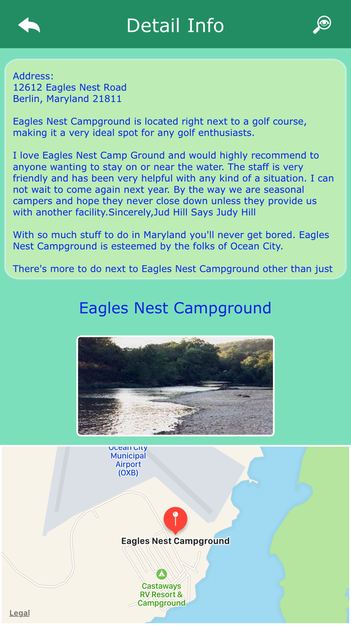 Maryland Best Campgrounds