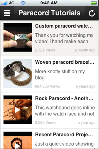 Paracord Styling: Survival Bracelets & Watch Band screenshot 3