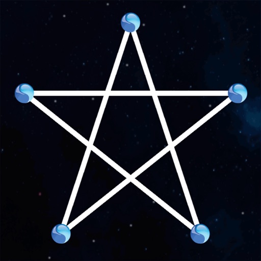 Connect dots puzzle iOS App