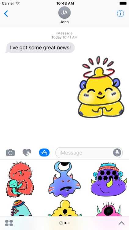 Monstermoji - Emoji Sticker Pack