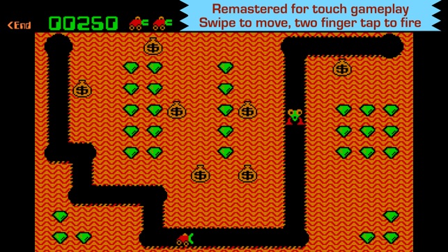 Digger - Classic retro arcade game