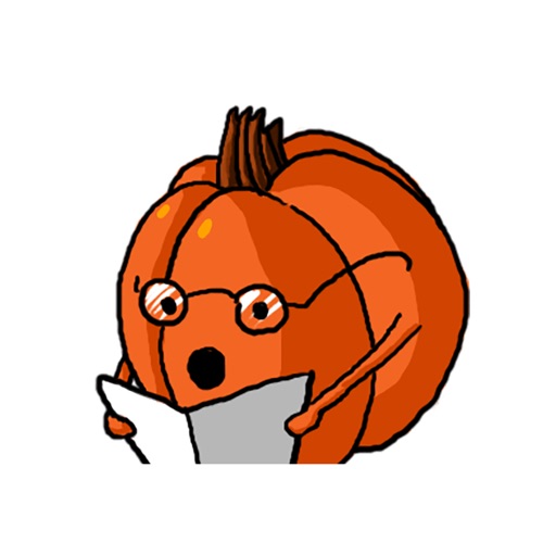 Pumpkin Cute Stickers For Imessage On Halloween