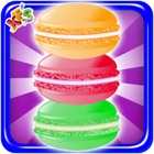 Macaron biscoitos padaria - diversão traço do cozimento por loucos pequenos chefs icon