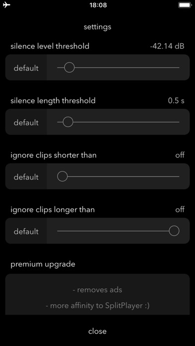 SplitPlayer: Silence Detector screenshot 4