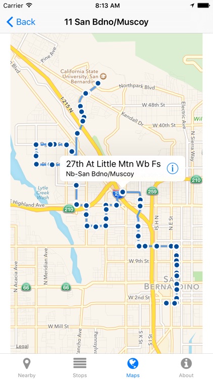 Omnitrans Now - Real-time Transit Arrivals screenshot-3