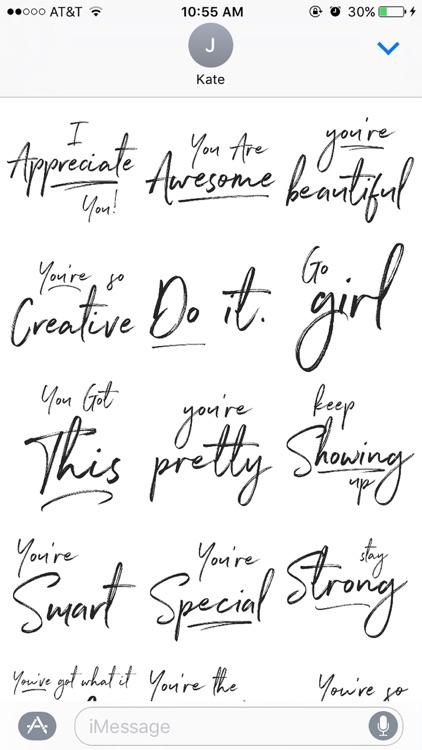 Encouragement Stickers