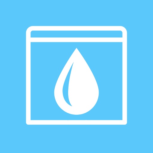 Water Widget for Fitbit Icon