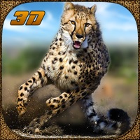 Wildtiere Geparden Angriff Simulator 3D - jagen die wilden Tiere, jagen sie in dieser Safari-Abenteuer apk