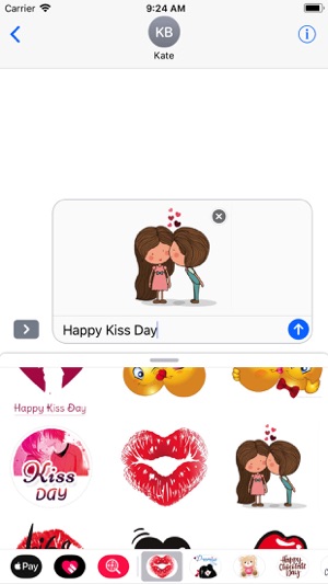 Kiss Day Animated Valentines(圖1)-速報App