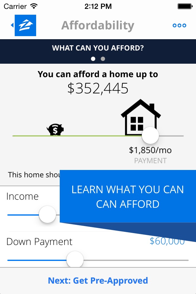 Mortgage by Zillow screenshot 2