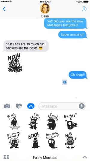 Funny Monsters stickers by Ranko for iMessage(圖1)-速報App