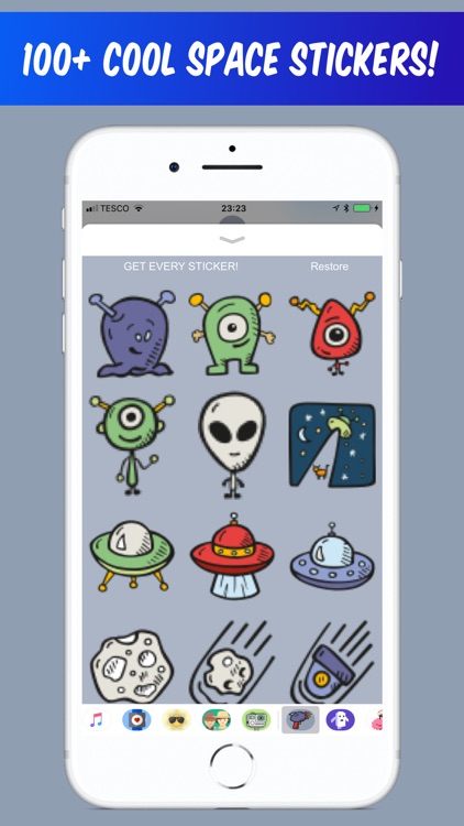 Space Stickers - for iMessage