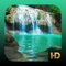 Relax and mellow out to the ambient visuals and sounds of waterfalls in 1080 HD on your TV, tablet and phone