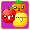 Fruit matcher - A free, fun & addictive swap, match3 and pop puzzle HD game with fruits