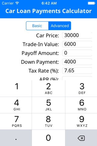 Car Loan Payments Calculator screenshot 2