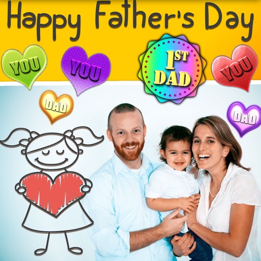 Father’s Day Frames and Poster Icon