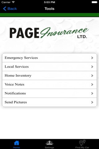Page Insurance screenshot 3