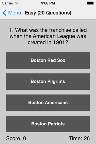 Ultimate Red Sox Trivia screenshot 2