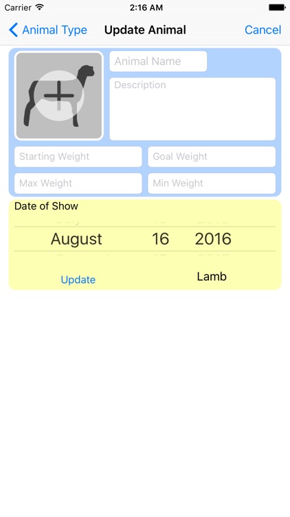 Livestock Record - Show Tracker for Livestock Show screenshot-4