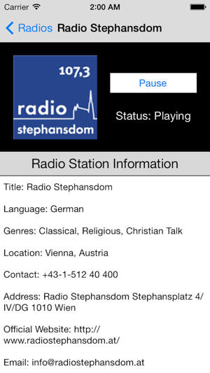 Austria Radio Live Player (Radio Österreich)(圖4)-速報App