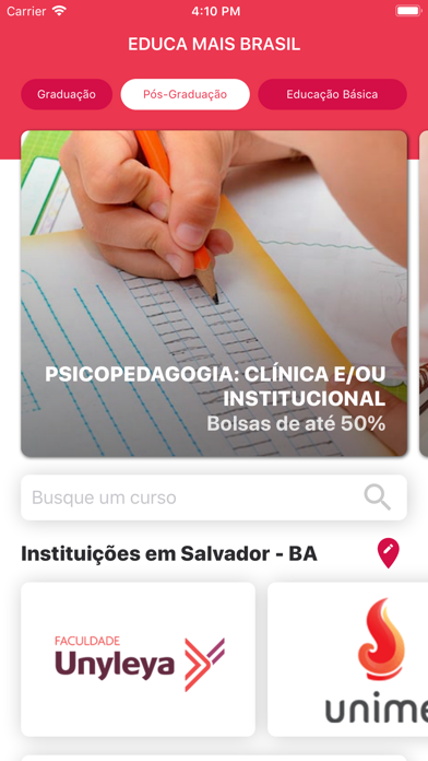 Educa Mais Bolsas screenshot 2