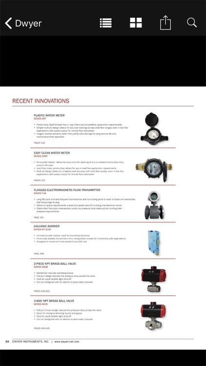 Dwyer Instruments Intl Catalog