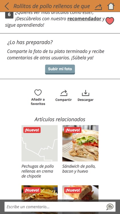 Recetas con pollo screenshot-4