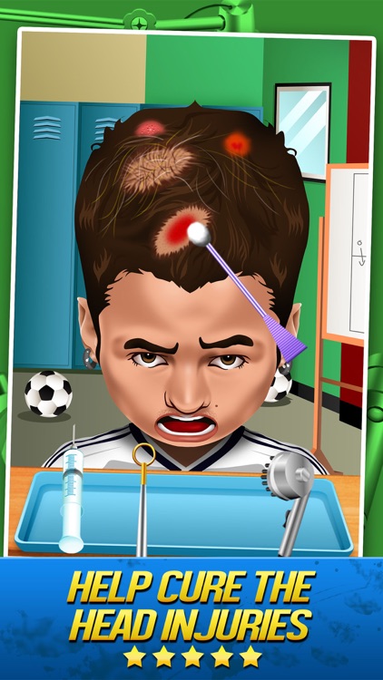 Soccer Doctor Surgery Salon - Kid Games Free