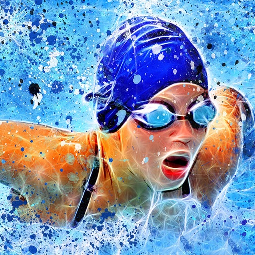 Gymnastic Girl Swim Challenge : Elite American Star Swimming Training icon