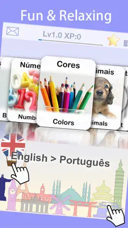 Game screenshot Learn Brazilian Portuguese Vocabulary FlashCards mod apk