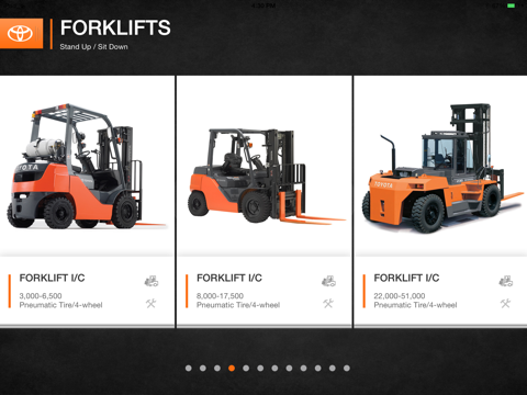 Toyota Forklifts screenshot 2
