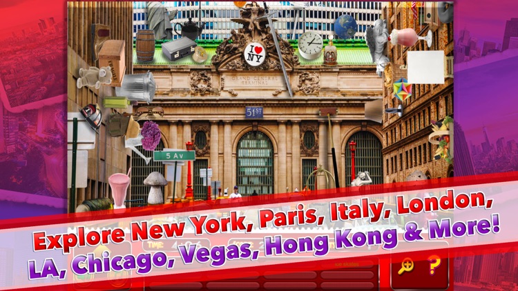 Hidden Objects World Famous Cities Object Spy Time