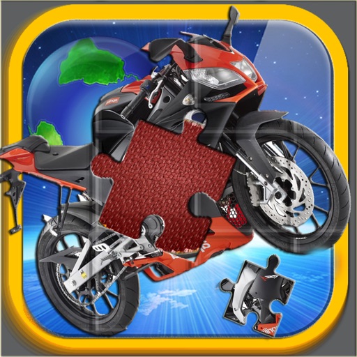 Motorbikes Puzzle iOS App