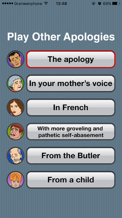 How to cancel & delete Apology Wise from iphone & ipad 4