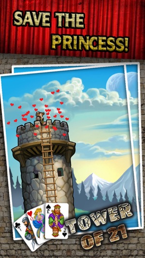 Tower of 21 Card Game FREE