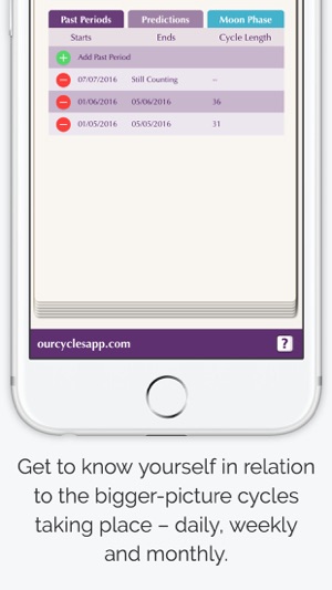 Our Cycles - Period and Full Moon Diary(圖5)-速報App