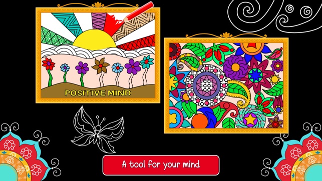 Balance Art Class: Stress Relieving Coloring Book for Adults(圖3)-速報App