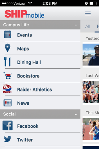 Shippensburg University screenshot 2