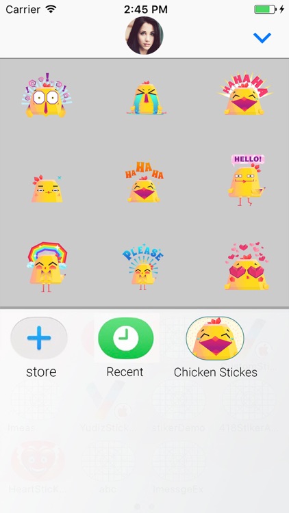 Chicken Emoji Animated Sticker screenshot-3