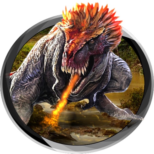 Dinosaur Hunter Jungle warriour attack 3D iOS App