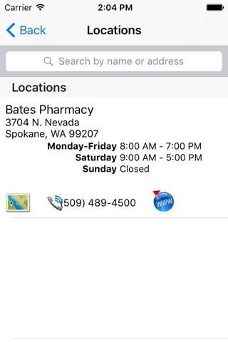 Bates Pharmacy screenshot 2