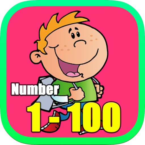 Number And Counting From 1 To 100 For Preschoolers Icon