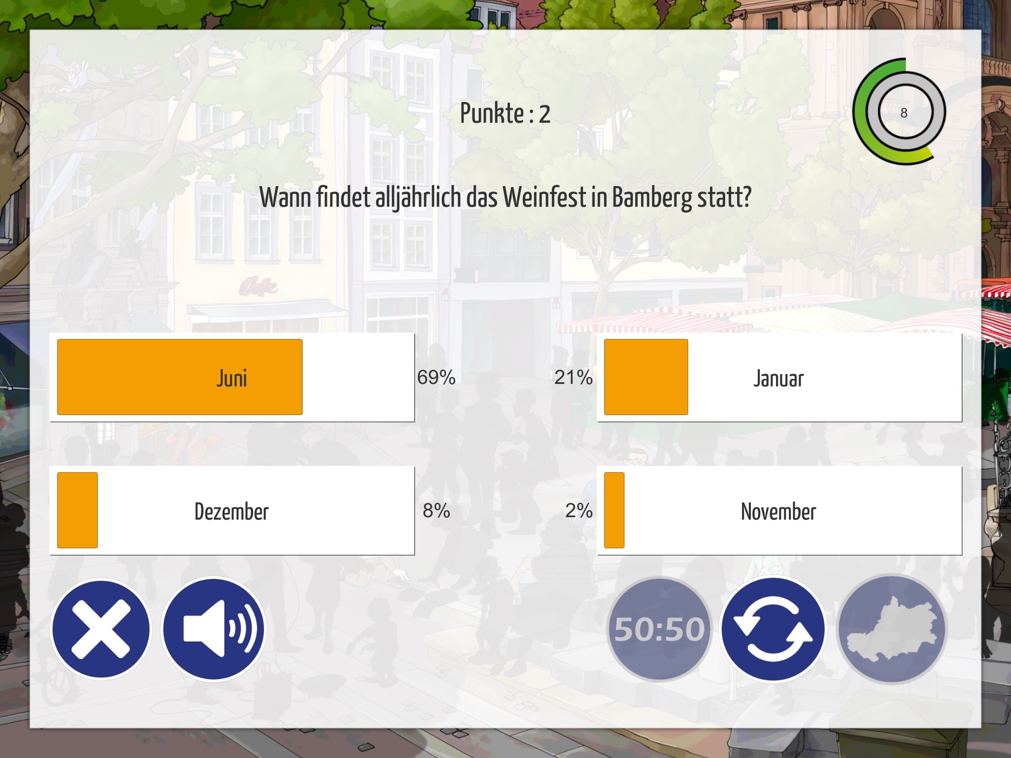 Bamberg wimmelt Quiz screenshot 3