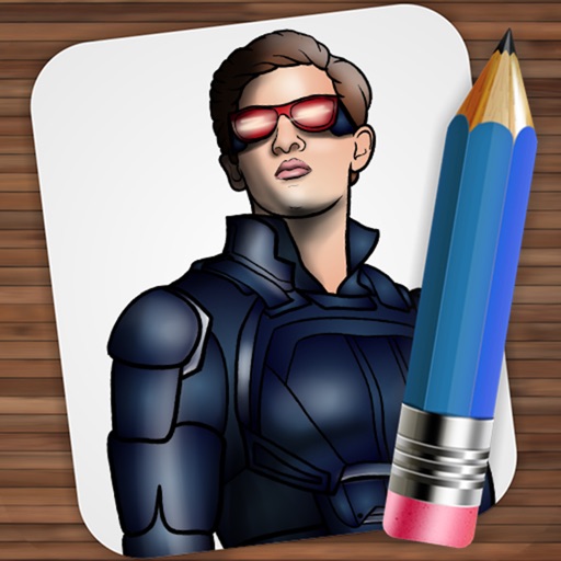 Drawing for X-Men iOS App