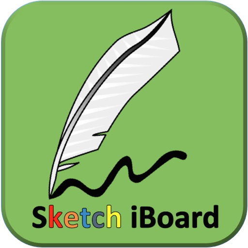 Sketch iBoard (белая доска) - быстрый Эскиз, поддерживает режим презентации
