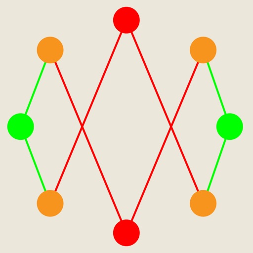 Tangled Dots - don't cross the line iOS App