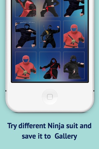 Ninja Photo Suit screenshot 2