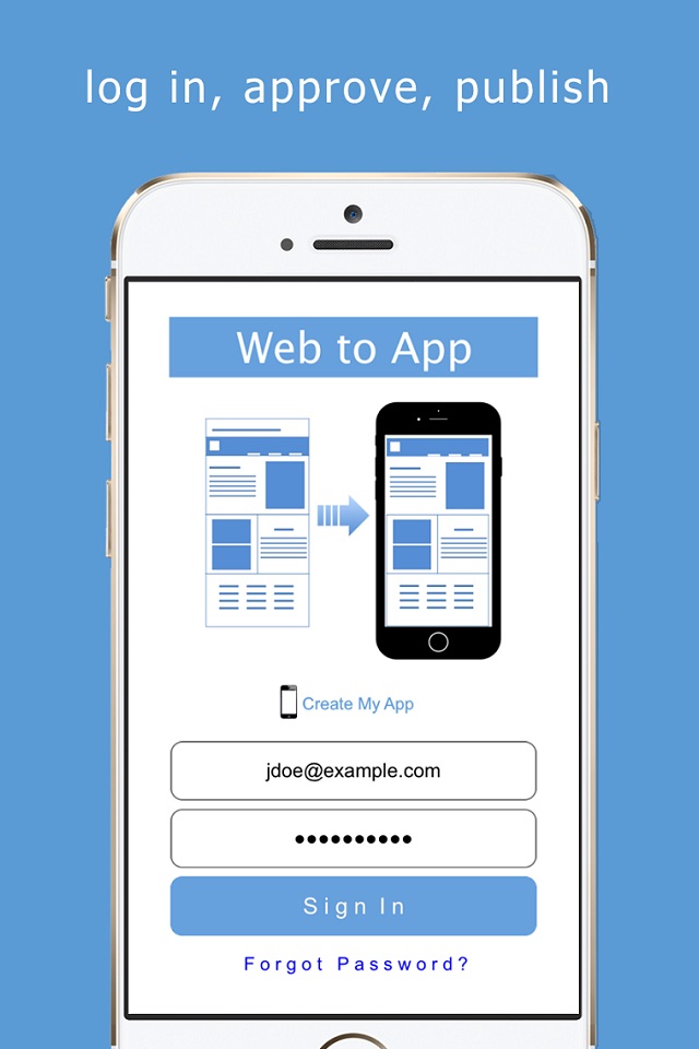 Web to App screenshot 4